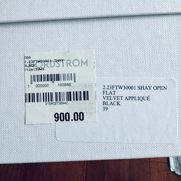 Final $ Cecilie Bahnsen Shay Floral Ballerina Shoe Flats Black EU 39 US 8.5 $900 - Picture 16 of 16